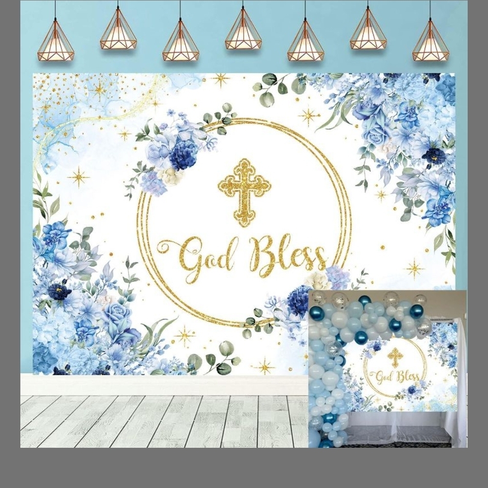 God Bless Backdrop